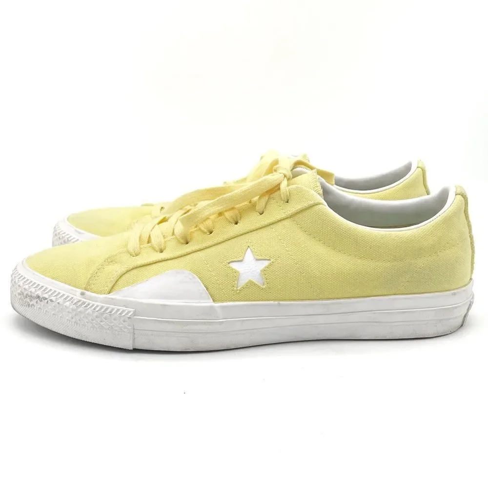 Converse X Chocolate One Star Pro Low Top Yellow Kenny Sneaker Men’s Size 10 - Picture 4 of 16